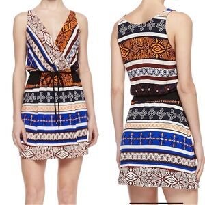 DIANE VON FURSTENBERG New Oblixe Wrapped Dress Size 10